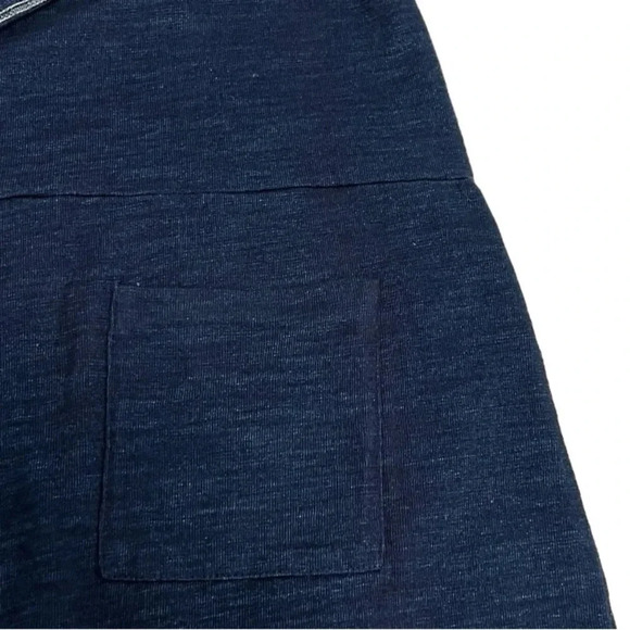 AG Adriano Goldschmied Abyl Sleeveless Overalls Jumpsuit in Navy Blue Size S - Picture 6 of 11